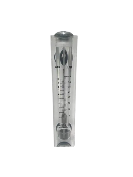 [D-CT-FLO-540-01] Flowmeter Rotameter Panel LZM-25Z 1-10GPM/5-40LPM